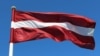 Latvia -- Latvian flag in Riga, 28Jun2015