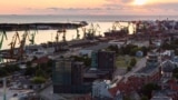 LITHUANIA - 17 JULY 2015: Central industrial wharf of Klaipeda city port. Klaipeda, ©Shutterstock, Lithuania, 17Jul2015